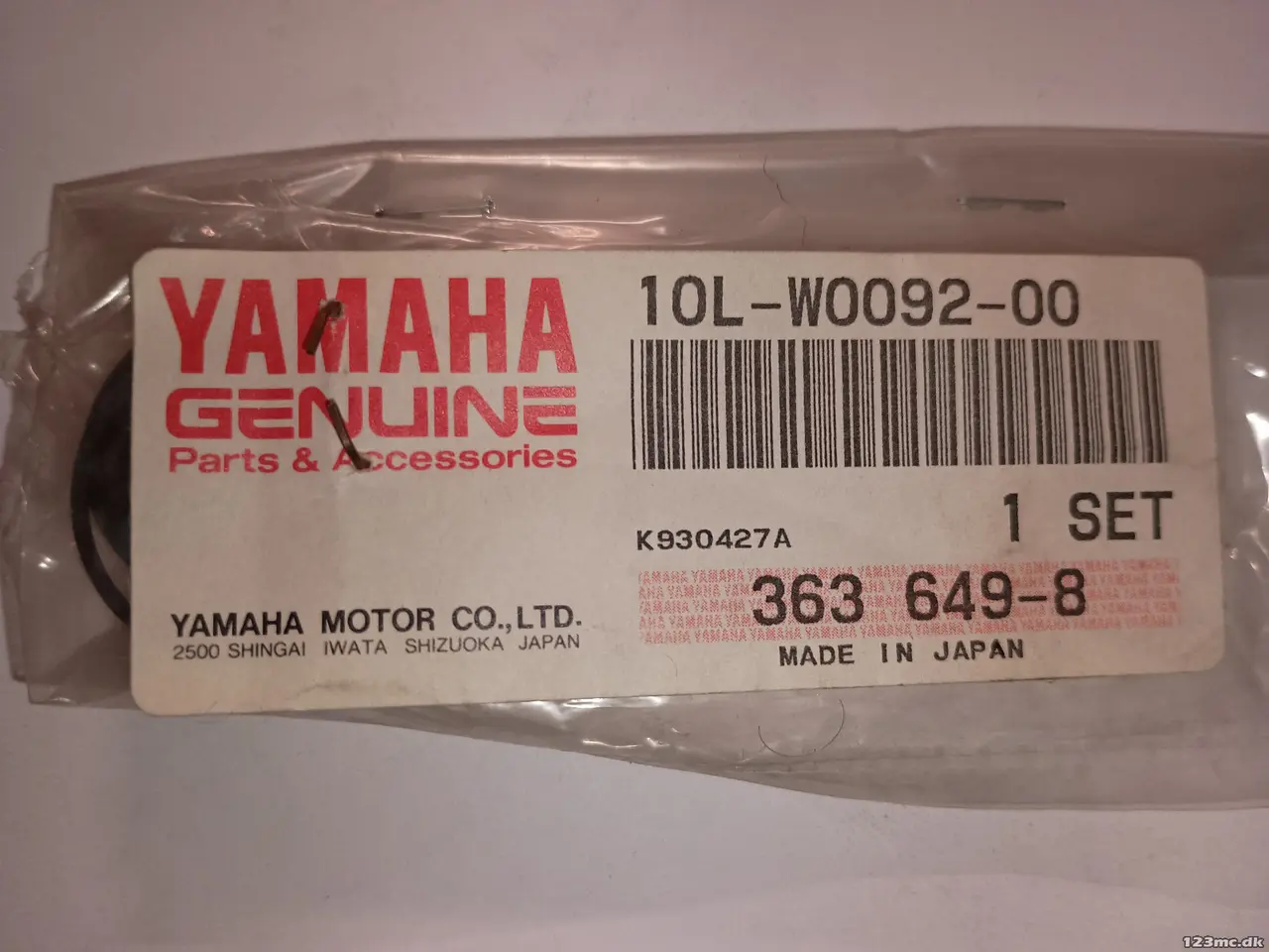 Billede 1 - Yamaha FUEL COCK VALVE SET