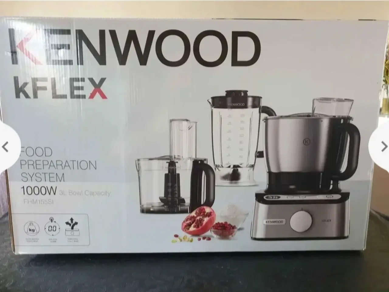 Billede 7 - Kenwood FHM155 foodprocessor, blender og mixer
