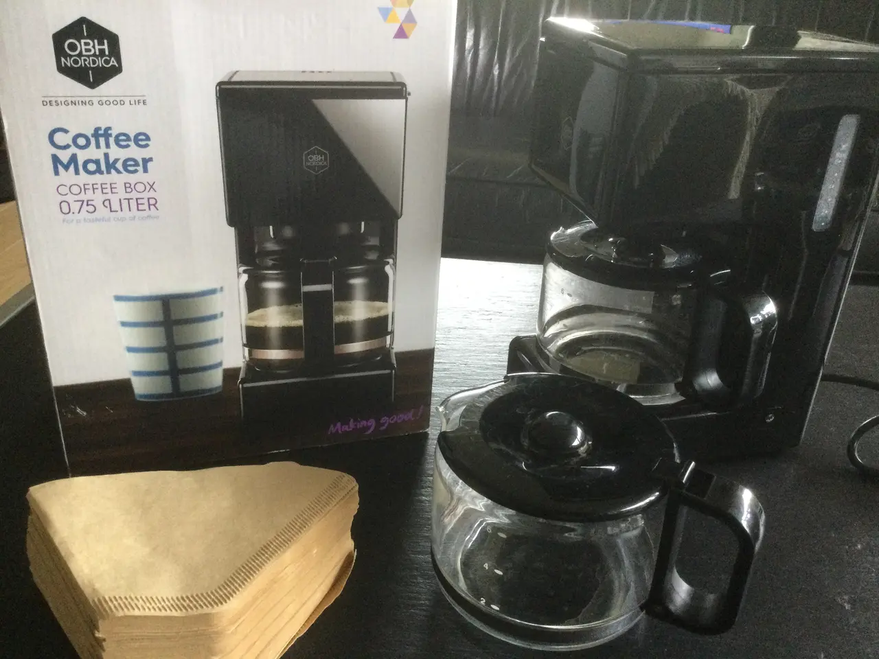 Billede 1 - Kaffemaskine, OBH Nordica, 6 kopper.