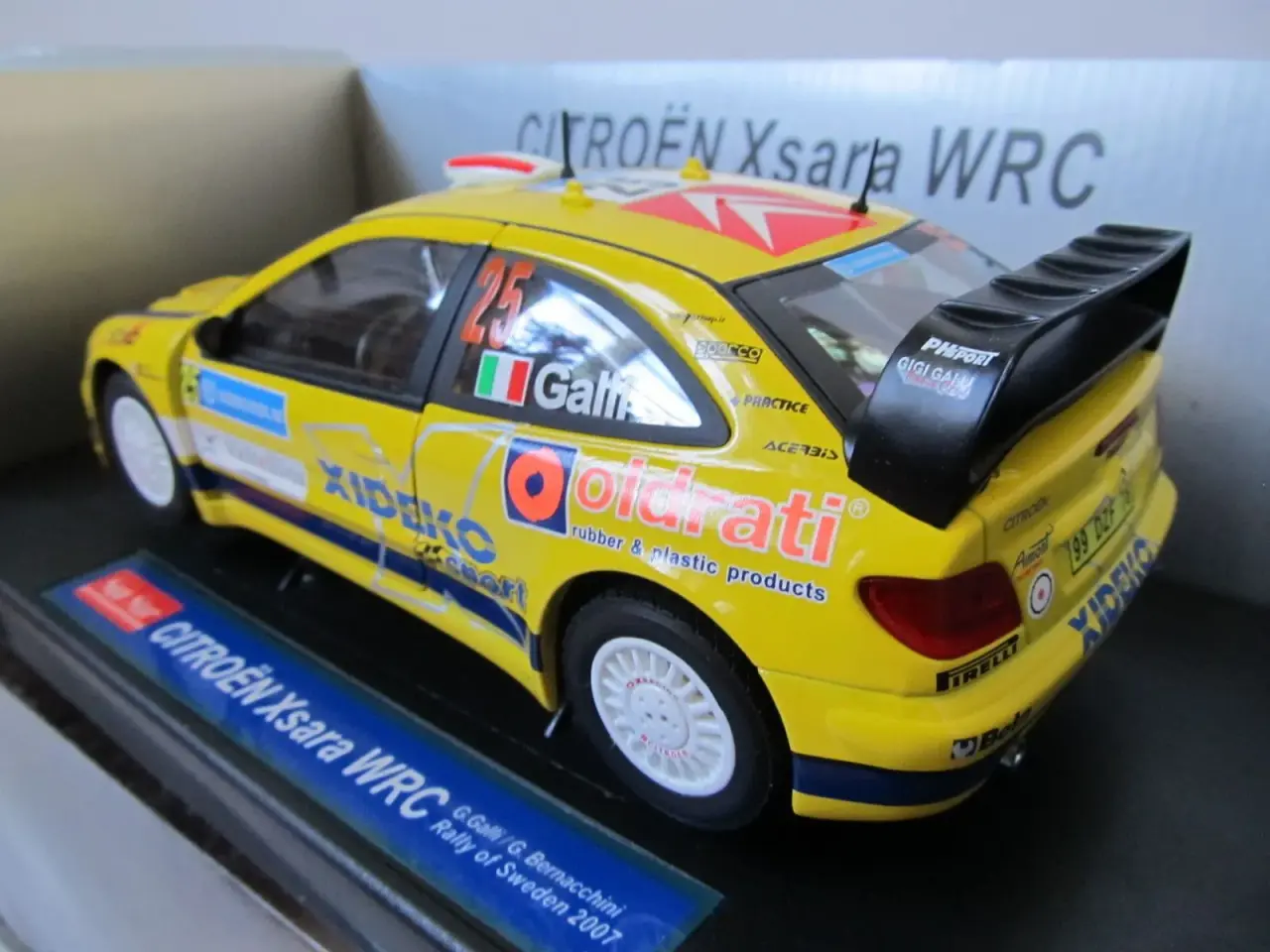 Billede 3 - 2007 Citroën Xsara WRC 1:18