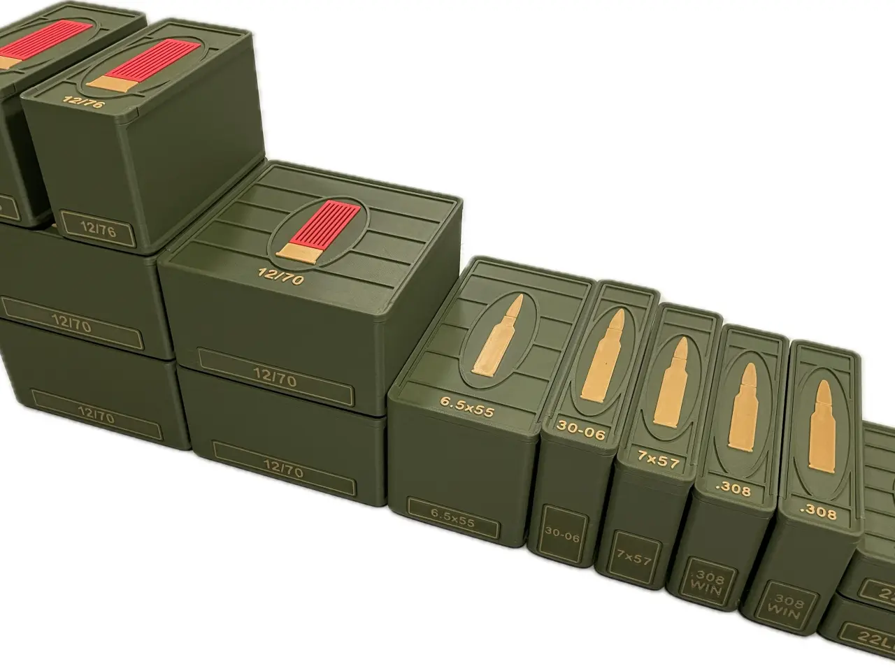 Billede 7 - Ammo boks – 6,5×55 (20 patroner)