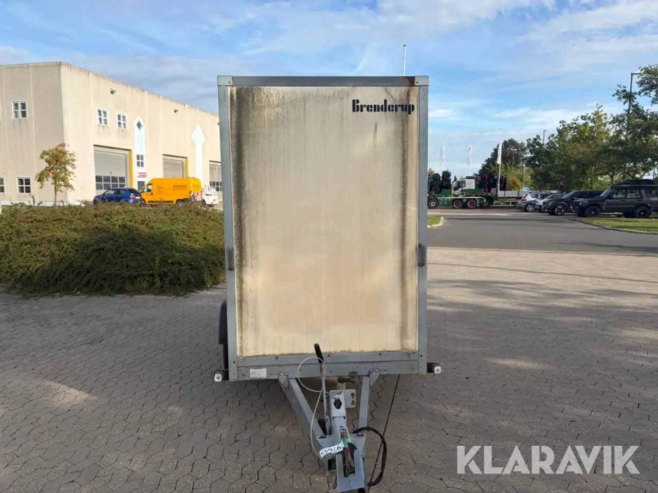 Billede 5 - Lukket kassetrailer Brenderup E8