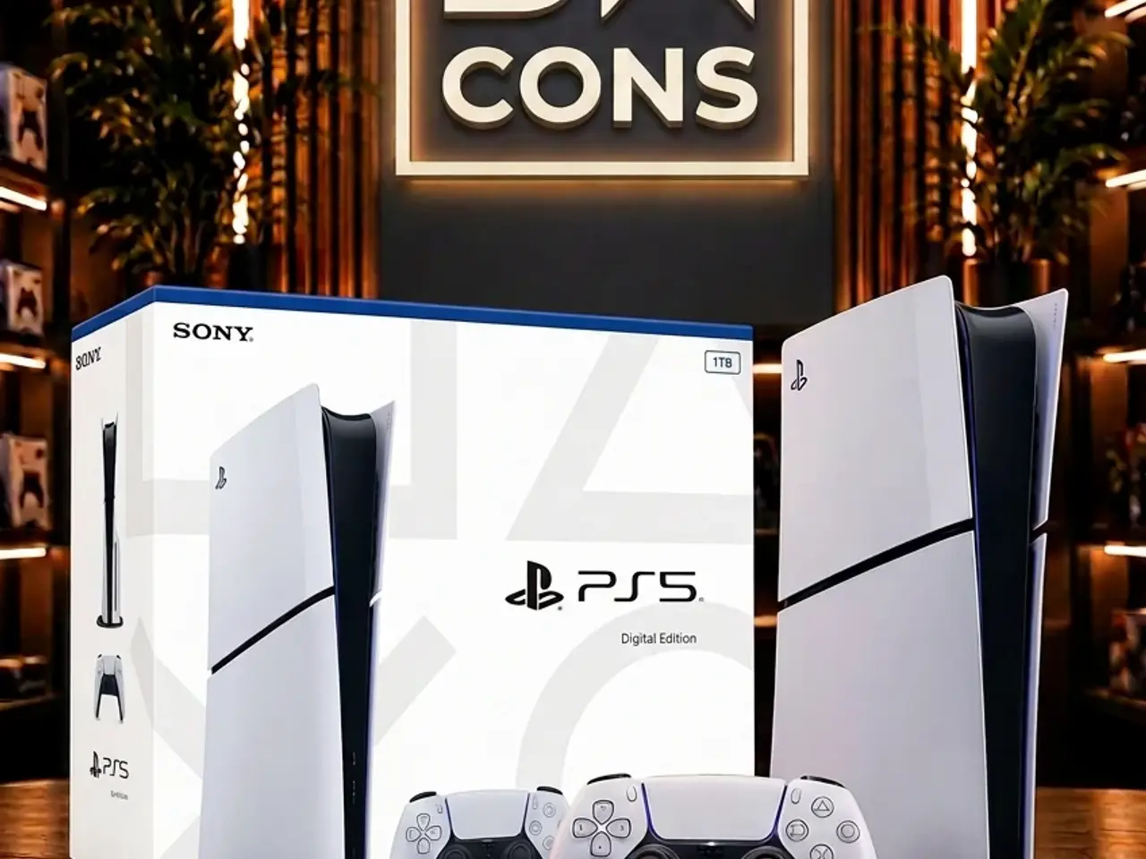 Billede 1 - PlayStation 5 Slim Digital Edition 1TB