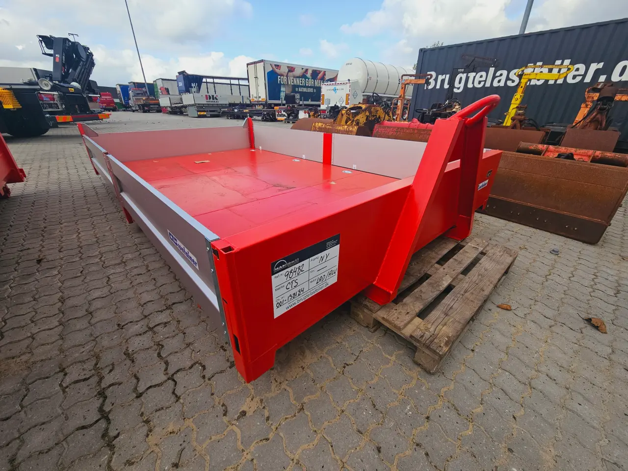 Billede 11 - CTS Fabriksny lad m-alusider, Container