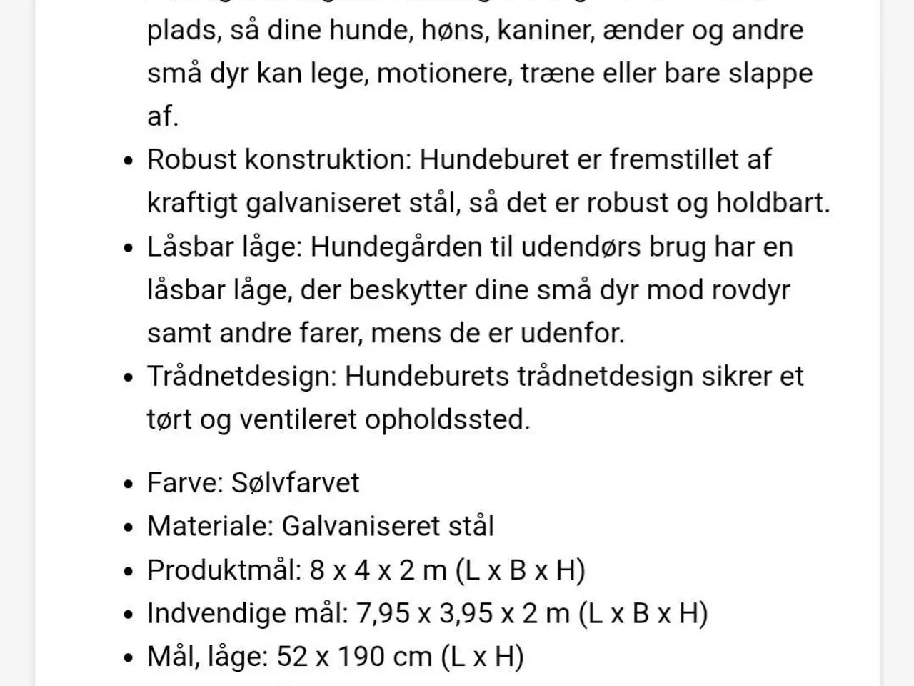 Billede 4 - Ekstra stor løbegård