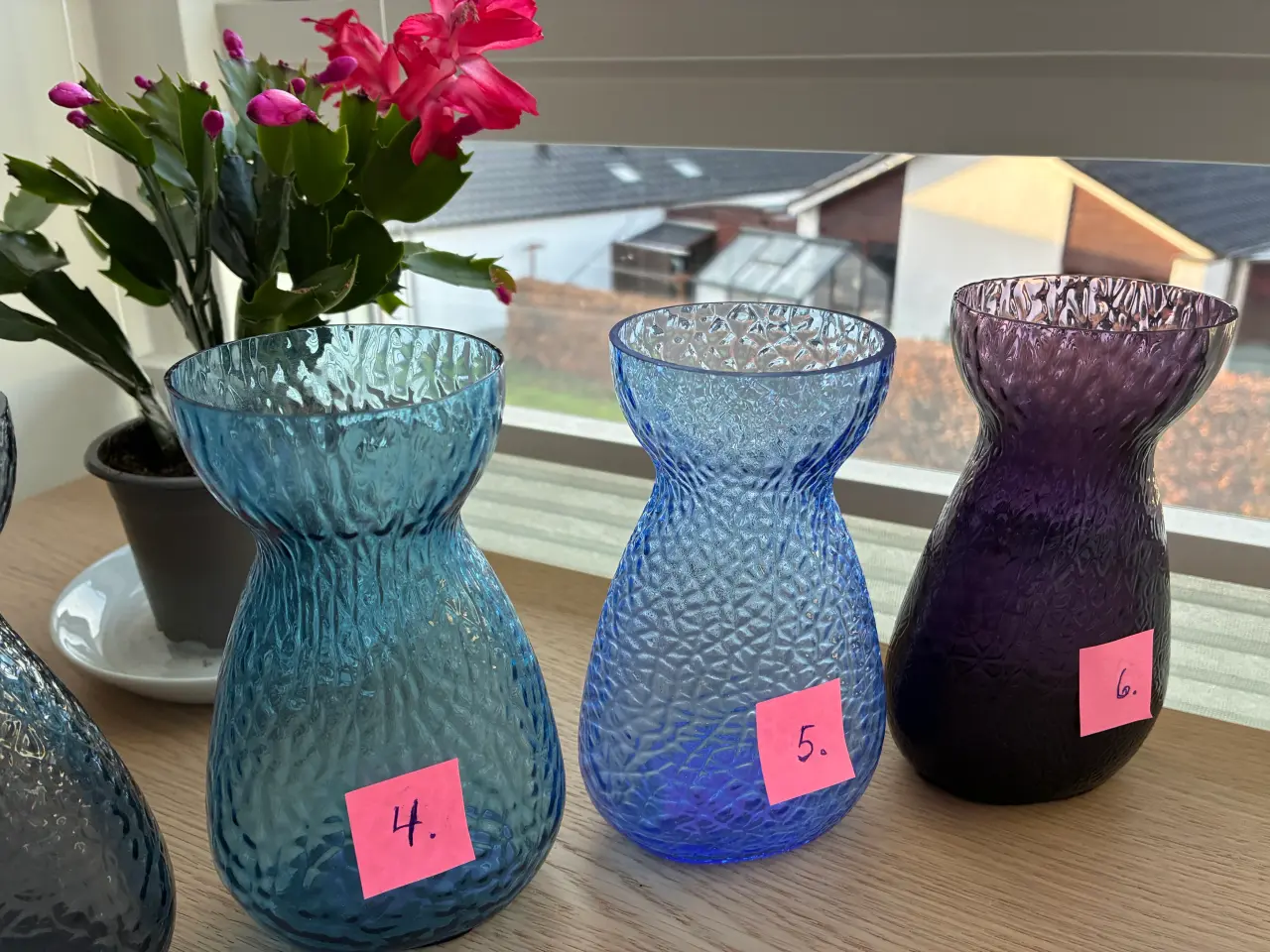 Billede 4 - Hyacintglas - Gl. Holmegaard - 4 stk.