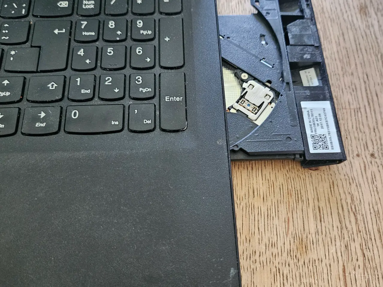 Billede 3 - lenovo bærbar med cdrom drev