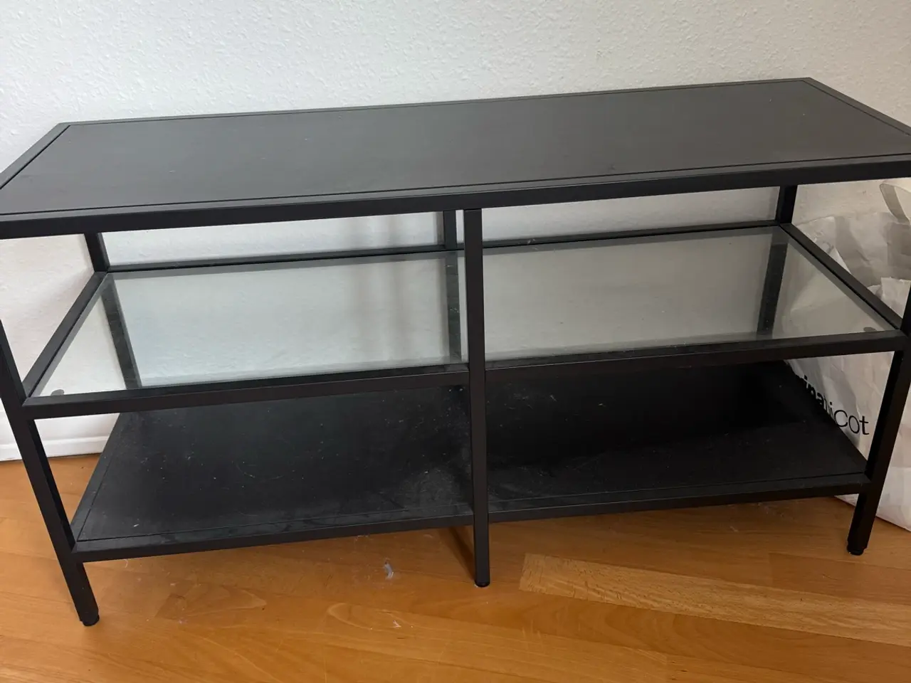 Billede 1 - Reol med 2 glasplader