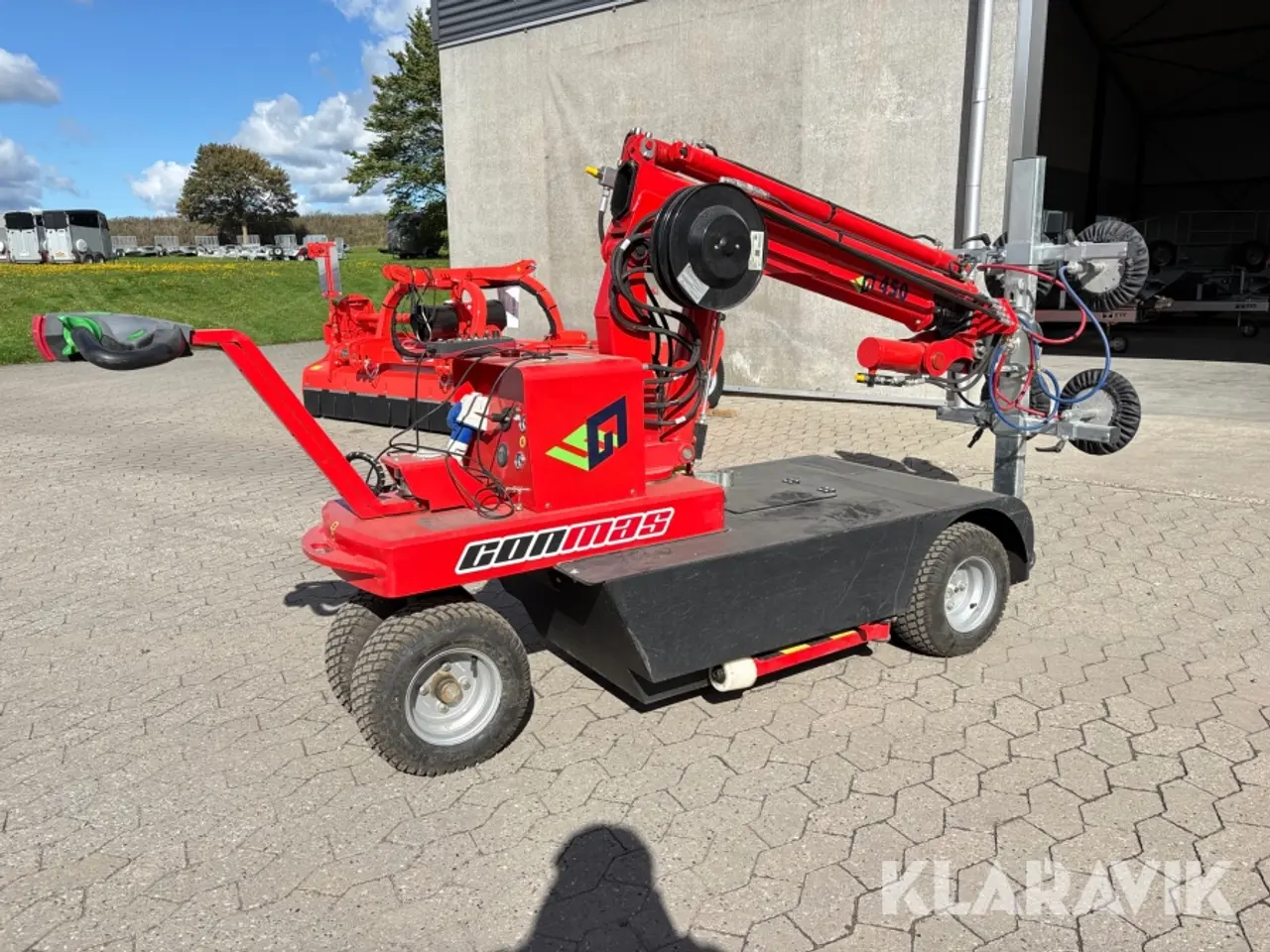 Billede 3 - Glasløfter Smartgroup SG-450 med pallegafler