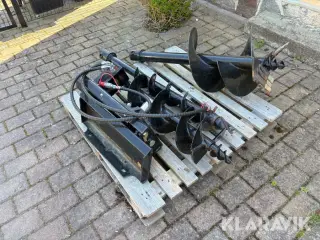 Jordbor 3 styk Ø150 250 450