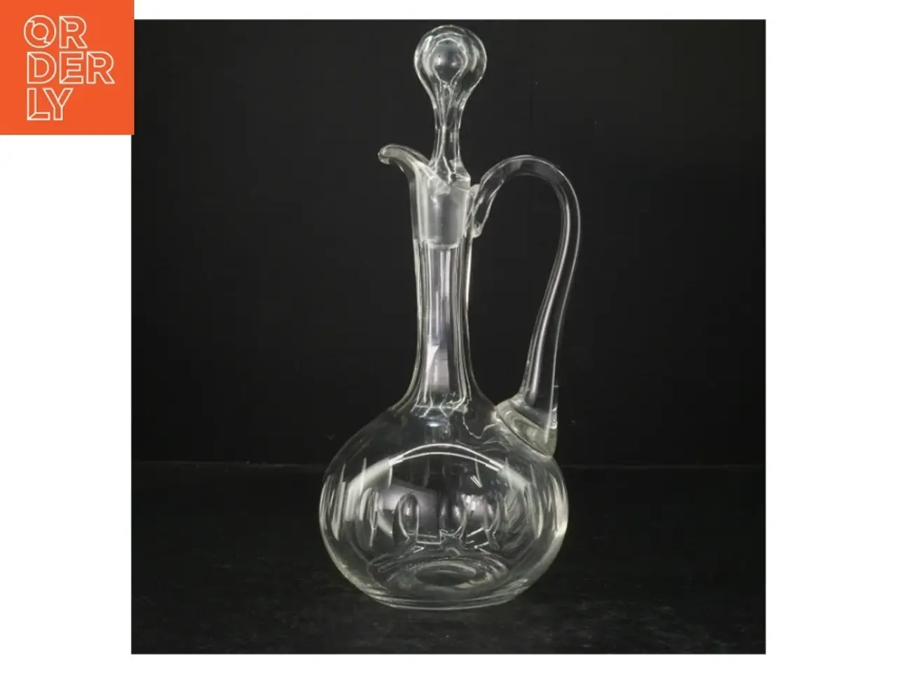 Billede 1 - Krtstal kataffel (str. 32 cm)
