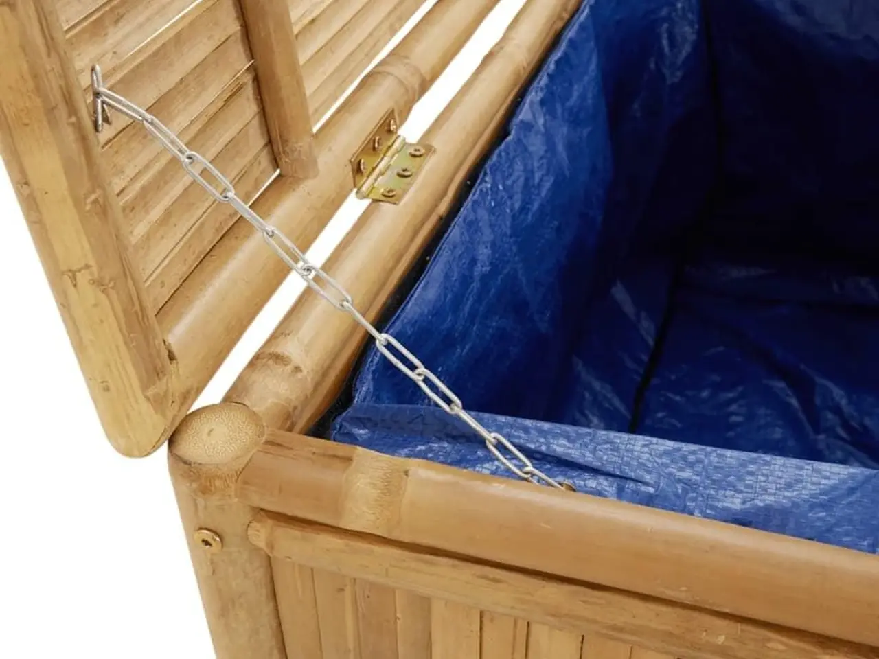 Billede 6 - Opbevaringskasse til haven i bambus - 90 × 52 × 55 cm