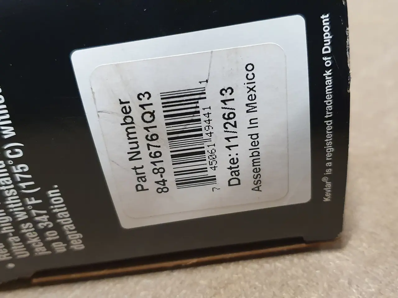 Billede 2 - Tændings ledninger  P/N 84-816761Q13