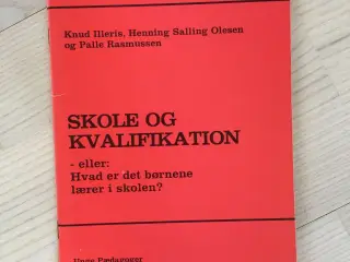 Skole og Kvalifikation