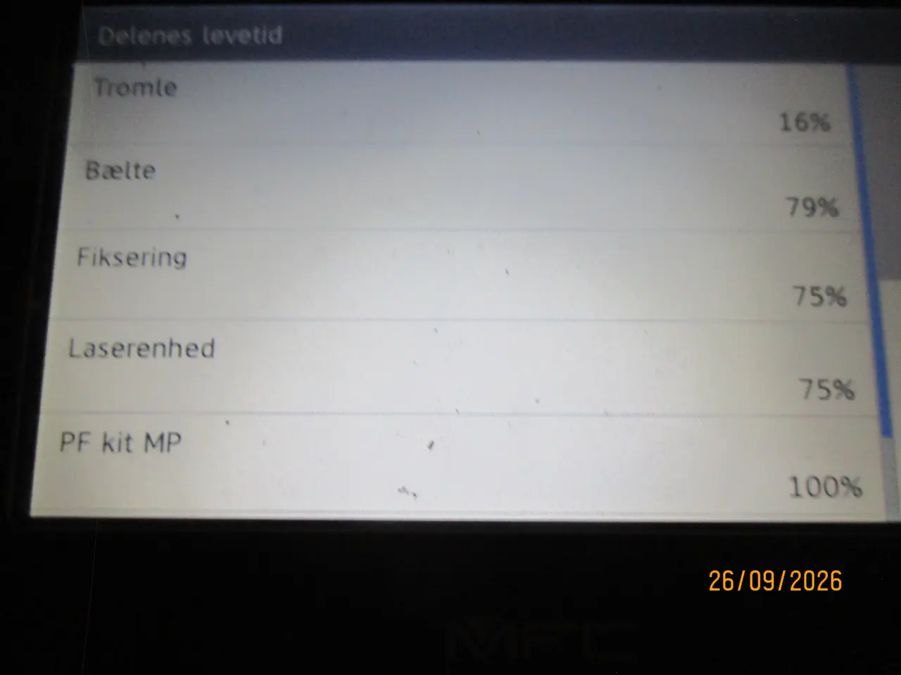 Billede 4 - Stor farveprinter/scanner/fax Til pulverpatroner
