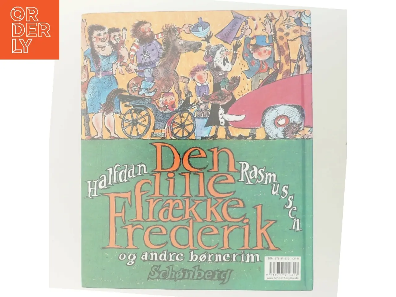 Billede 3 - Den lille frække Frederik og andre børnerim (Ill. Ib Spang Olsen) af Halfdan Rasmussen (Bog)