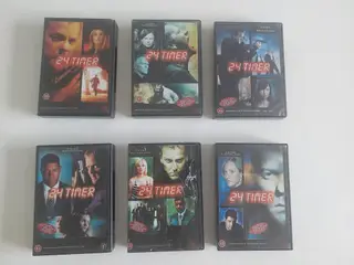 24 timer serier på dvd