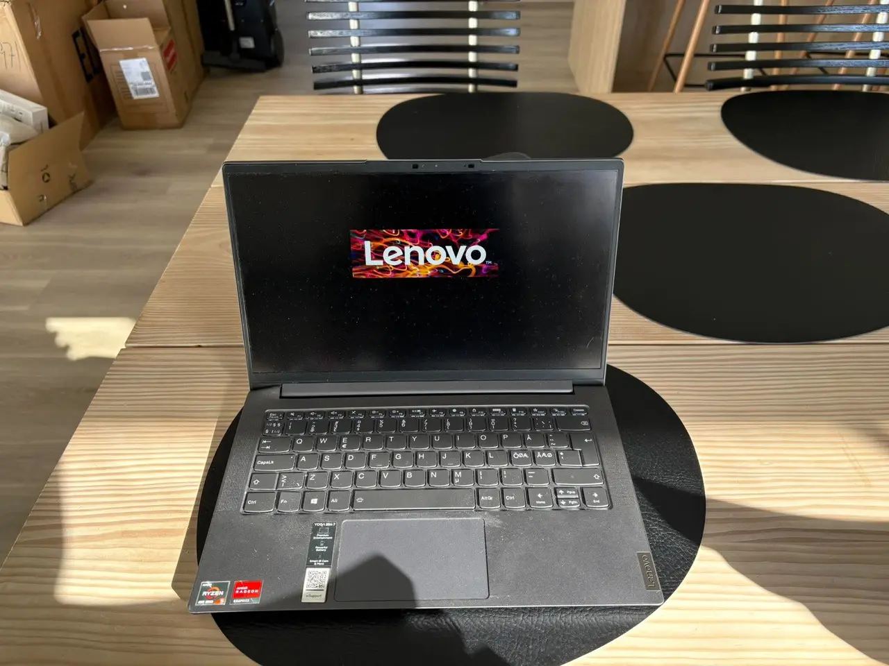 Billede 1 - Lenovo Yoga Slim 7 – let skolecomputer - Slate Gre