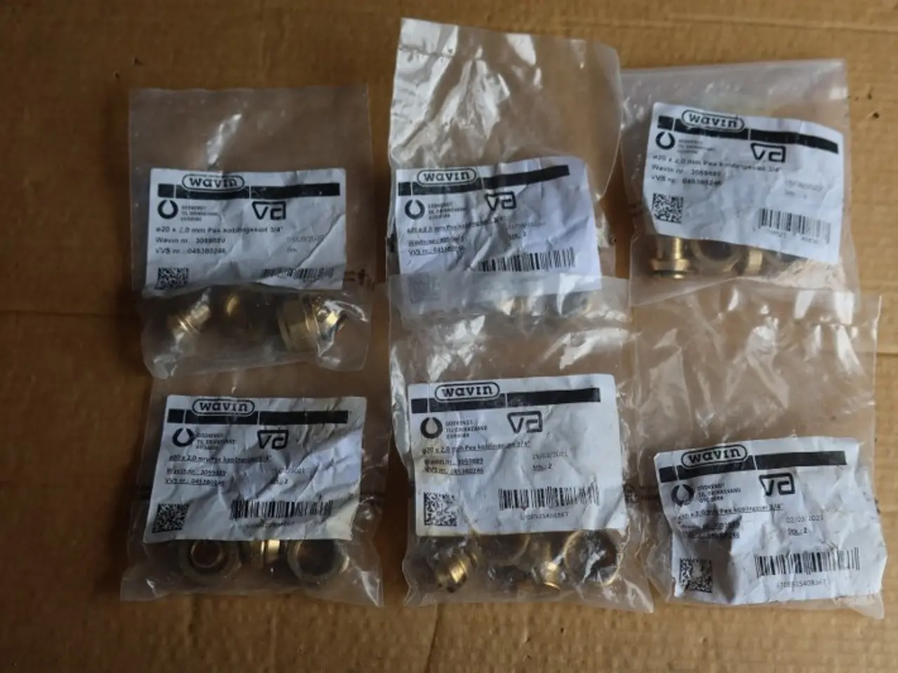 Billede 4 - Wavin koblingssæt 20 mm x 3/4" pex