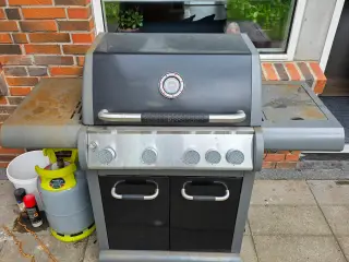Dangrill med 4 brændere