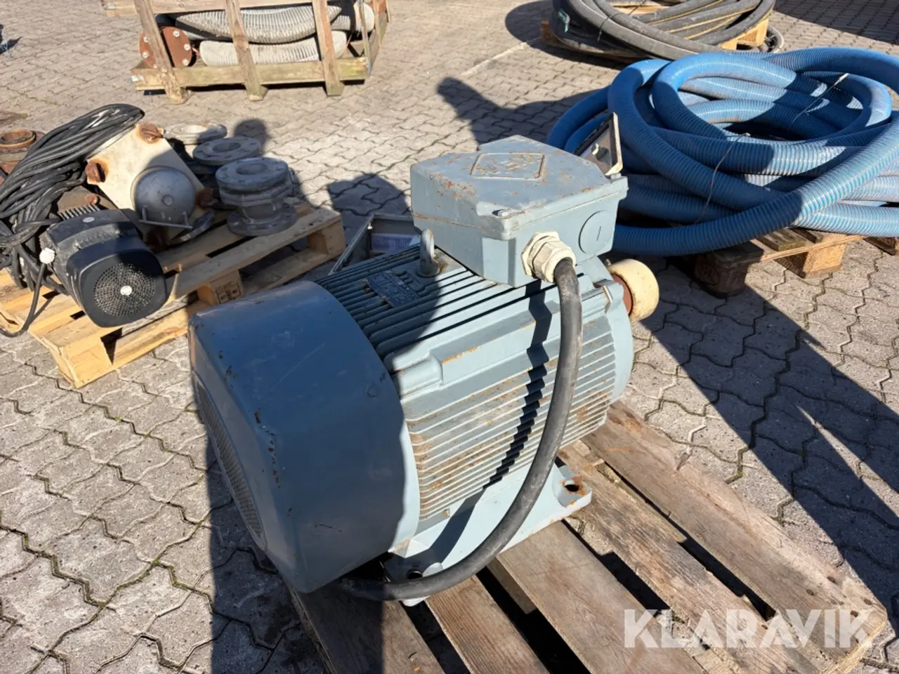 Billede 1 - Elmotor Vem K21R 250M 2 HW med styring.
