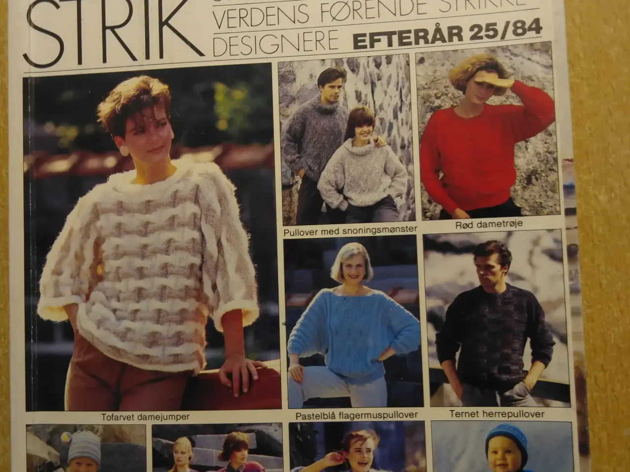 Billede 1 - Nyt om strik  fra midt 1980 rene 