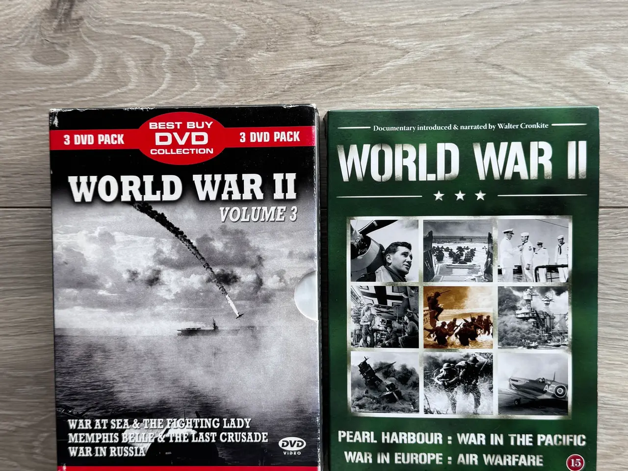 Billede 1 - WORLD WAR II - TO DVD-BOKSE