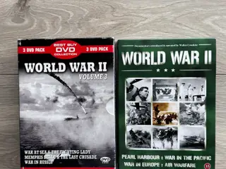 WORLD WAR II - TO DVD-BOKSE