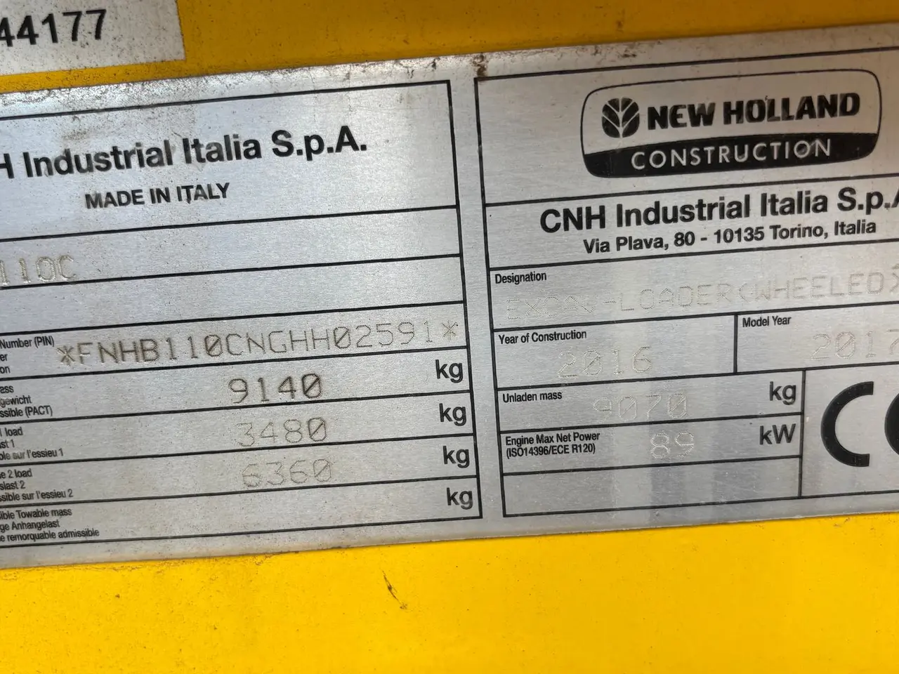Billede 13 - New Holland B 110 C