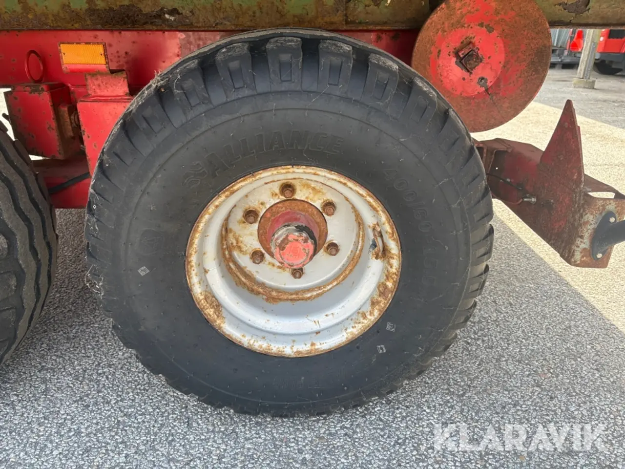 Billede 9 - Kroghejsevogn med container Vaxlar VV 7-10