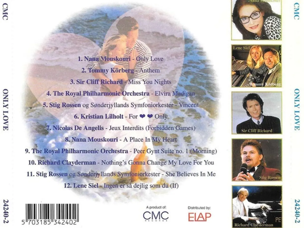 Billede 2 - Diverse kunstnere – Only Love – CD