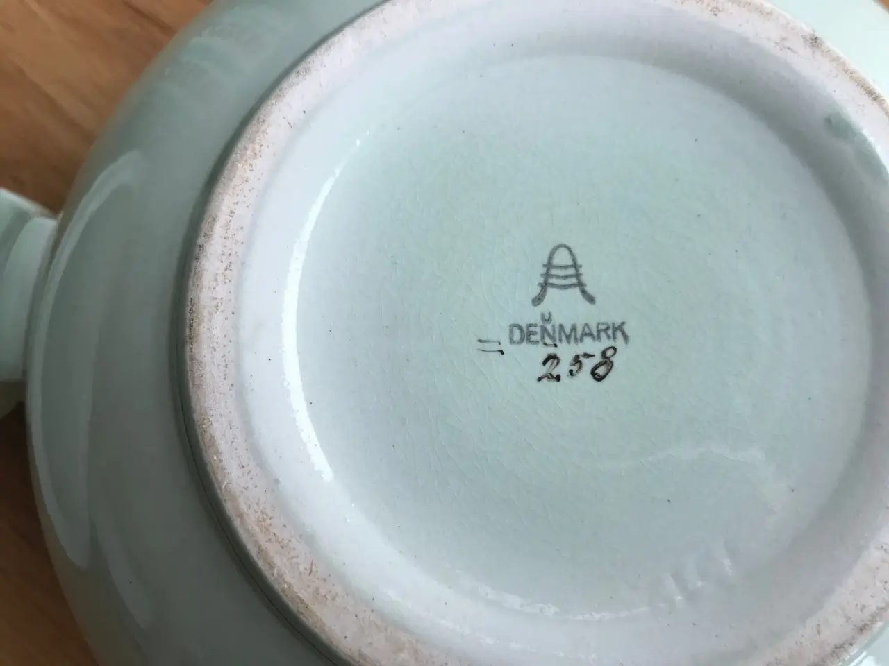 Billede 12 - Aluminia 258, Nils -  diverse dele i mintgrøn.