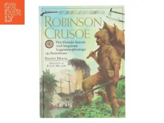 Robinson Crusoe (Ill. Julek Heller) af Daniel Defoe (Bog)