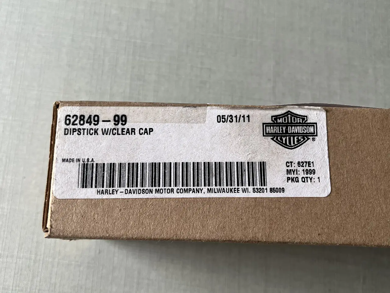 Billede 5 - Oliepind til H-D touring