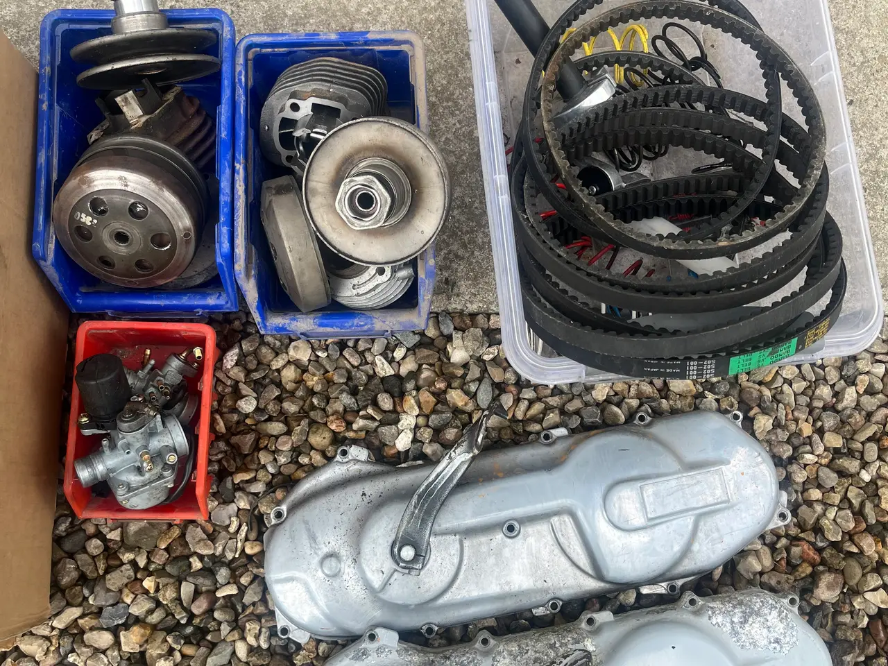 Billede 6 - Yamaha Jog R motor/blokke