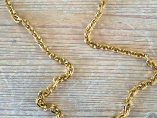 Ankerkæde, guld.