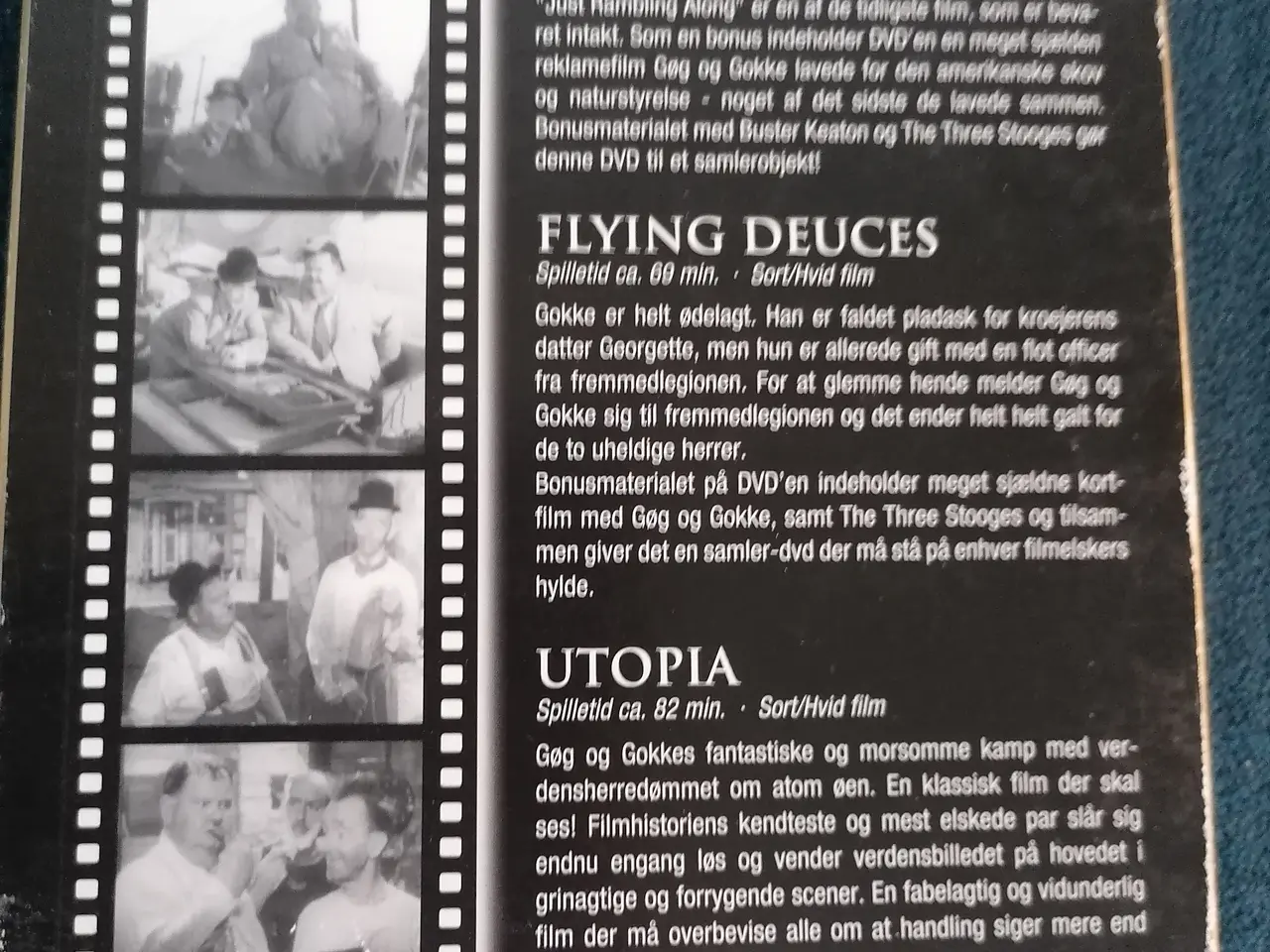 Billede 2 - Gøg og Gokke Boks med 6 Film