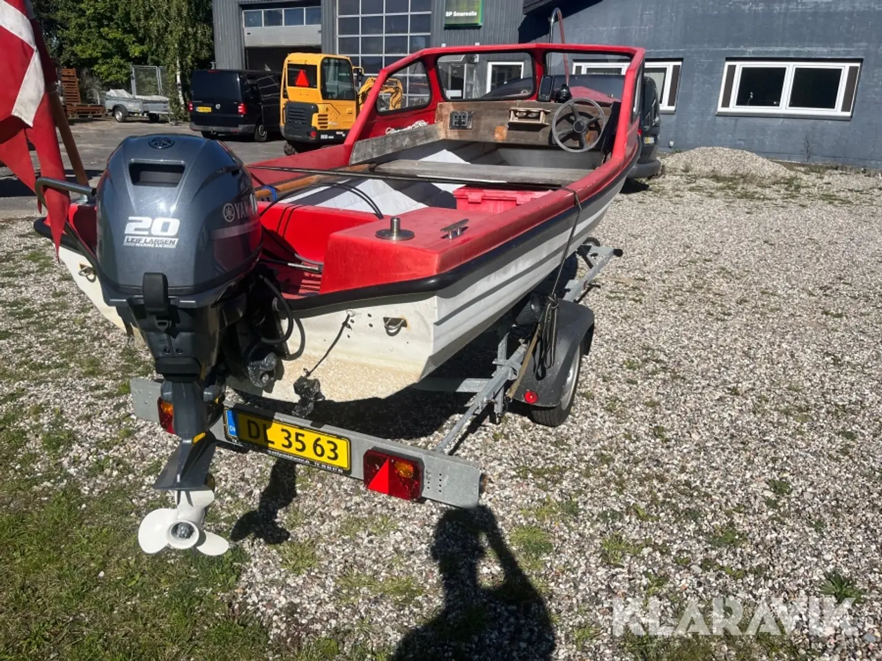 Billede 3 - Bådsæt Nordek / Yamaha 15”/20HK med trailer