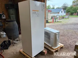 Luft til vand varmepumpe Atlantic R32 8 kW med 190 liters varmtvandsbeholder