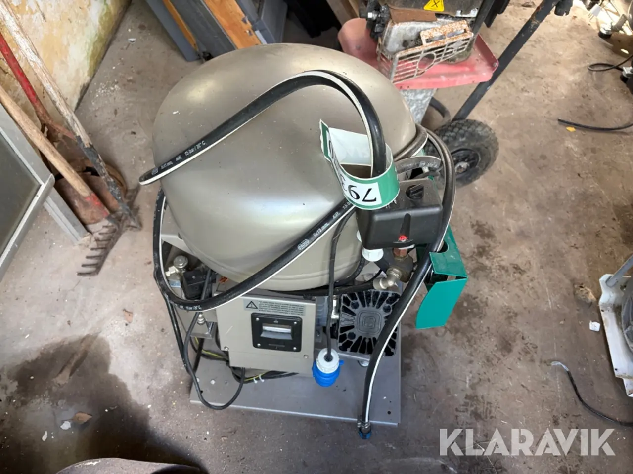 Billede 7 - Oliefri kompressor EKOM DK50 2V/M