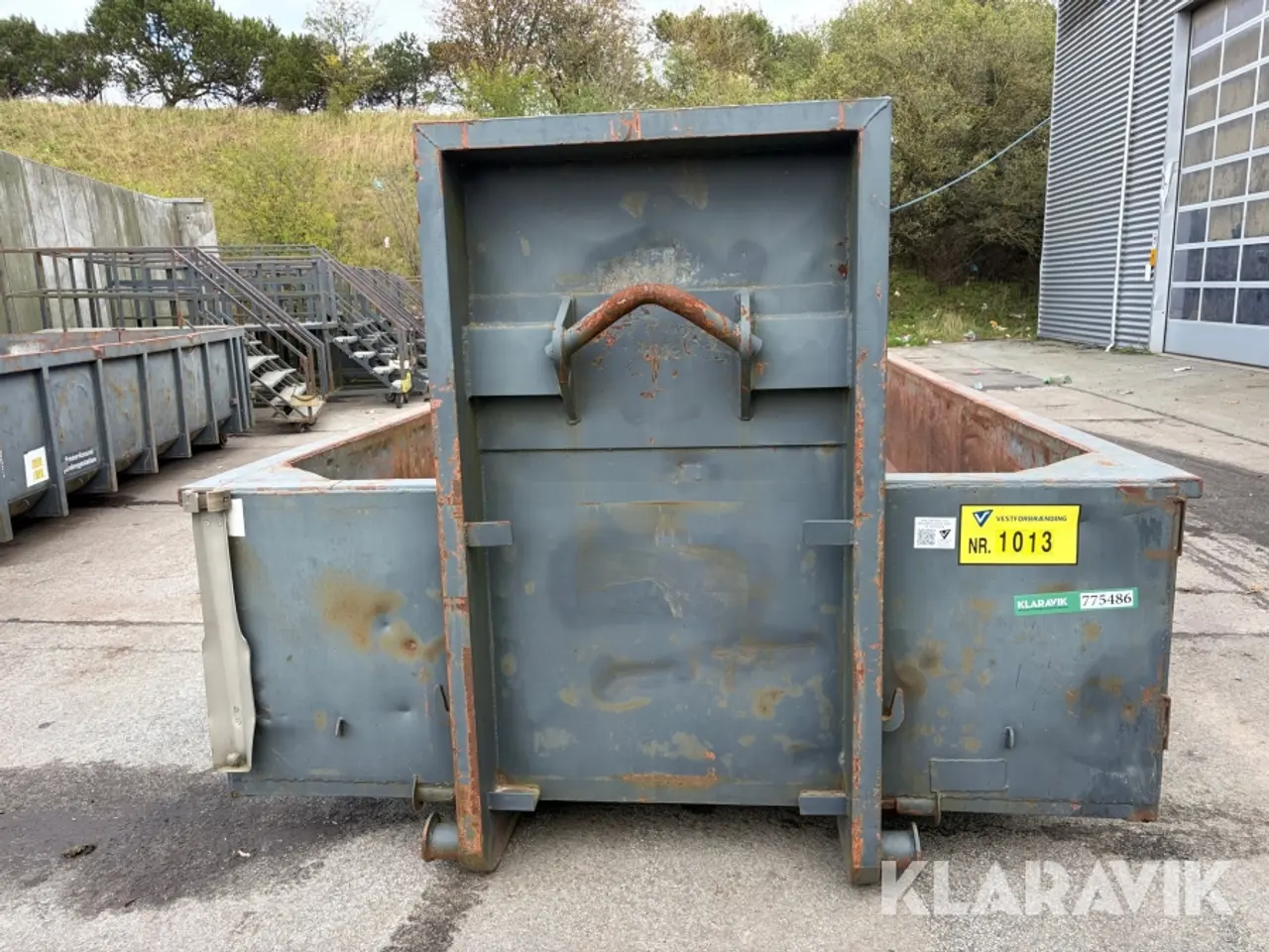 Billede 6 - Container 10 m³ med kroghejs