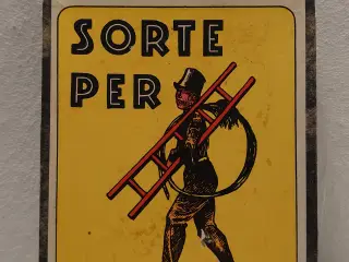 Sorte Per. CES nr 25. Komplet og fin stand.1930-40