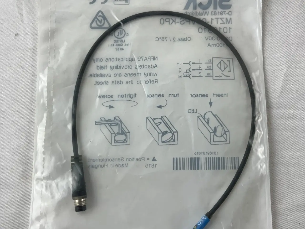 Billede 5 - SICK MZT1-03VPS-KP0 Cylinder Sensor Magnetic PNP
