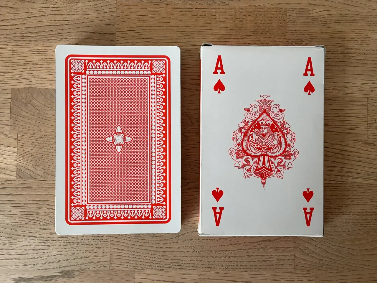 Billede 2 - KOMPLET: Kæmpe spillekort - ca. 19 cm høje