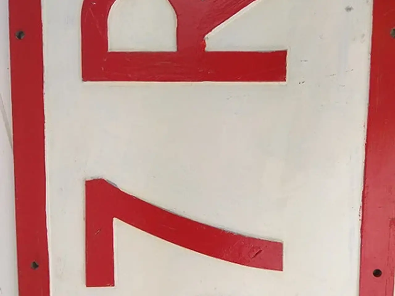 Billede 3 - Gl. Skilte "Ringkøbing"