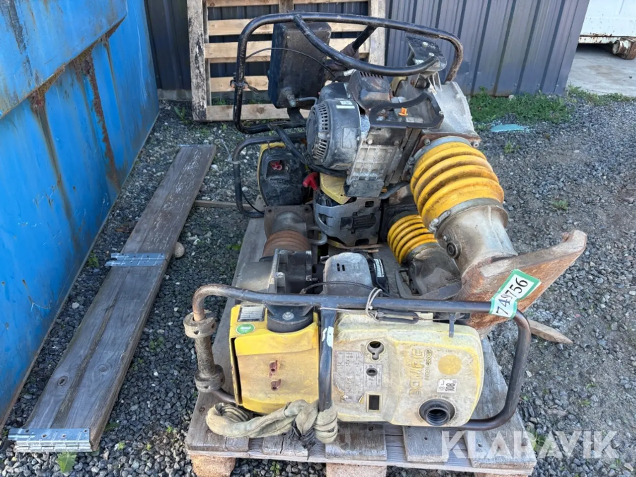 Billede 2 - Pladevibrator Bomag - 3 styks