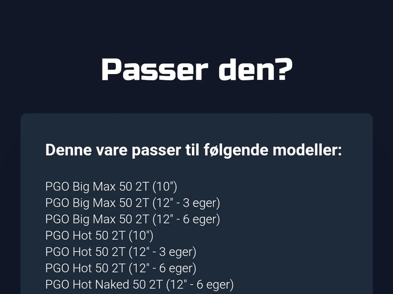 Billede 4 - Original forlygte til pgo hot 50 / big max / pmx D