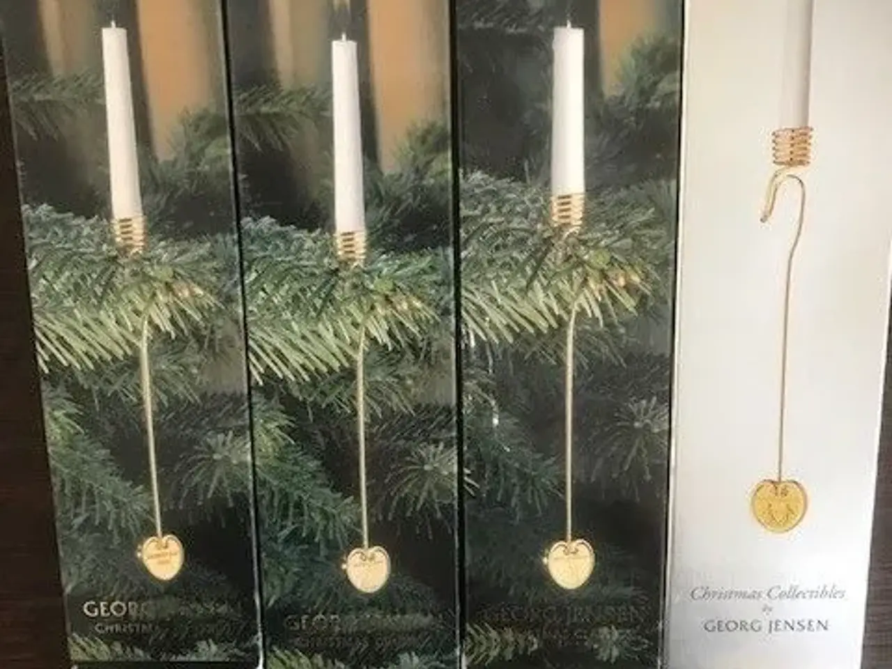 Billede 2 - Georg Jensen Kongelige lysholdere, samlet pris