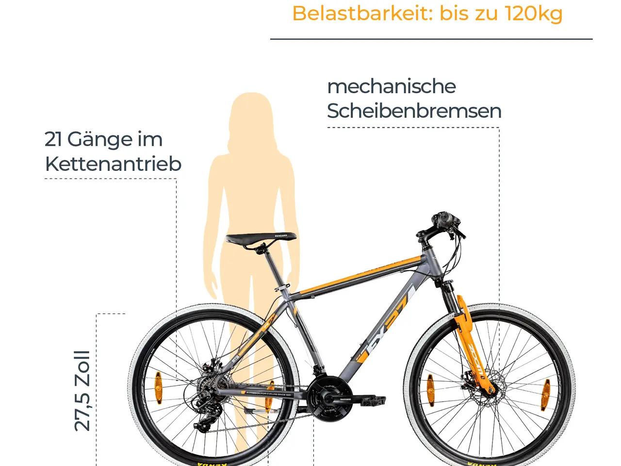 Billede 5 - Mountain bike 27,5"