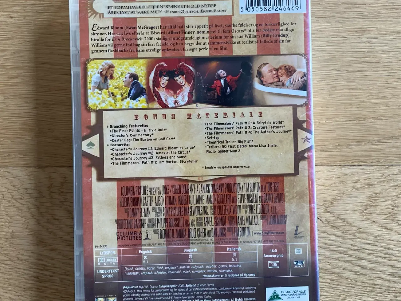 Billede 2 - Big Fish DVD